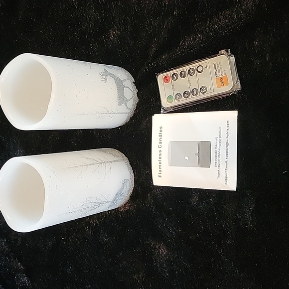 LED Flameless Christmas Candles with Remote-New In Box - Picture 9 of 12